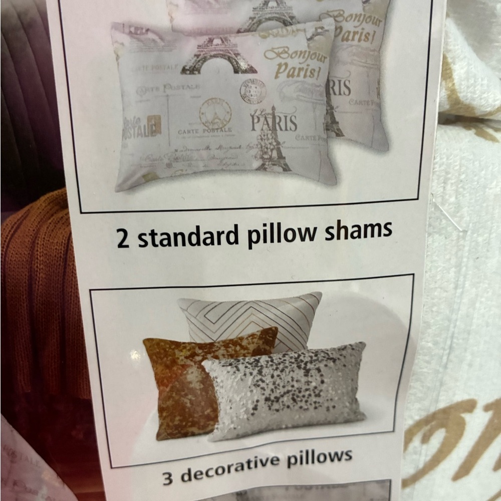 Paris comforter set - Picture 6 of 16